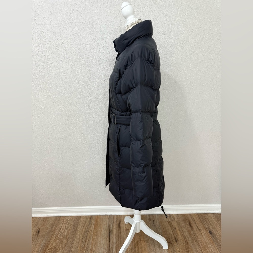 The North Face Women's Caroline Black Long Puffer Coat with Belt Size M - Picture 5 of 14
